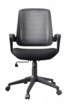 Mesh Office Chair Black Marvin Computer Chair AOC8166BLK by Alphason - enlarged view