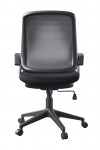 Mesh Office Chair Black Marvin Computer Chair AOC8166BLK by Alphason - enlarged view