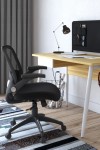 Mesh Office Chair Black Newport Computer Chair AOC8169BLK by Alphason - enlarged view