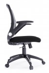 Mesh Office Chair Black Toronto Computer Chair AOC8171BLK by Alphason - enlarged view