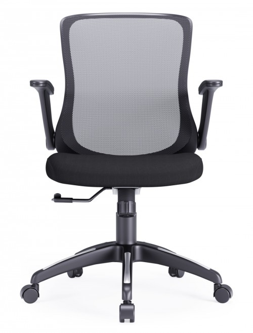 Mesh Office Chair Black Toronto Computer Chair AOC8171BLK by Alphason - enlarged view