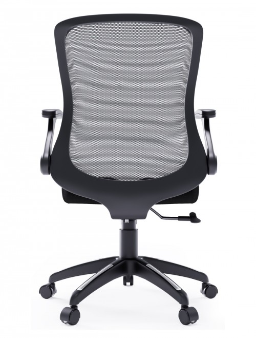 Mesh Office Chair Black Toronto Computer Chair AOC8171BLK by Alphason - enlarged view