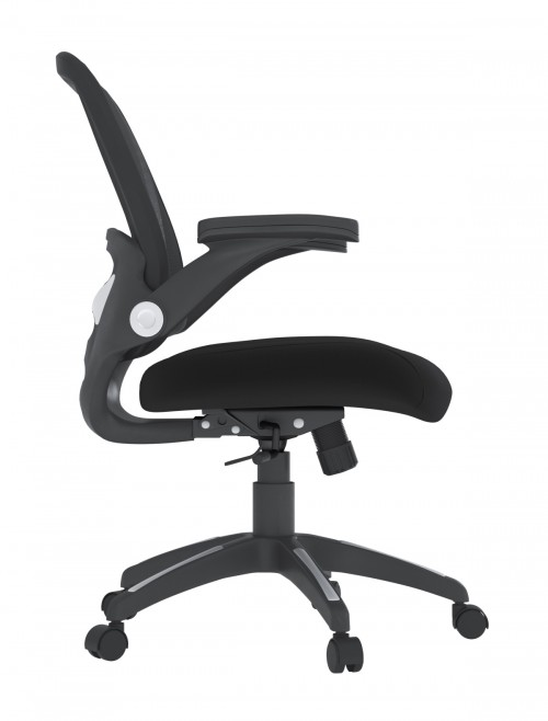 Mesh Office Chair Black Newport Computer Chair AOC8169BLK by Alphason - enlarged view