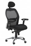 Mesh Black Office Chair Portland Executive Chair AOC7301-M by Alphason - enlarged view