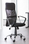 Mesh Office Chair Black Orlando Computer Chair AOC4087BLK - enlarged view