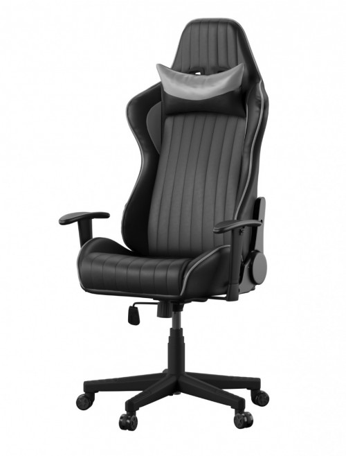 Gaming Chair Senna Racing Chair AOC5126GRY Black Grey by Alphason - enlarged view