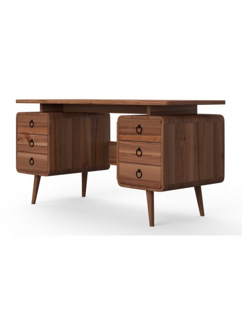 Home Office Desk Java Wood Somerset Computer Desk AW3110 by Alphason Dorel - enlarged view