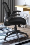 Mesh Office Chair Black Newport Computer Chair AOC8169BLK by Alphason - enlarged view