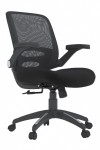 Mesh Office Chair Black Newport Computer Chair AOC8169BLK by Alphason - enlarged view