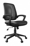 Mesh Office Chair Black Marvin Computer Chair AOC8166BLK by Alphason - enlarged view