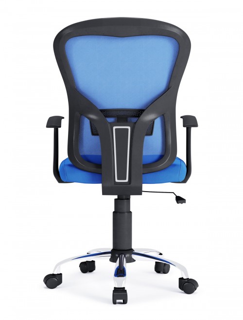 Mesh Office Chair Blue Tampa Computer Chair AOC8141BLU by Alphason