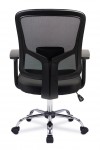 Mesh Office Chair Black Crusader Designer Armchair BCM/S550/BK by Eliza Tinsley - enlarged view