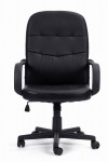 Black Office Chair Orion Bonded Leather Manager Chair BCL/Z2207/BK by Eliza Tinsley - enlarged view