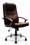 Office Chair Brown Leather Westminster Executive Chair DPA2008ATG/LBW by Eliza Tinsley - enlarged view