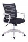 Mesh Office Chair Black Spyro Computer Chair BCM/K488/WH-BK by Eliza Tinsley - enlarged view