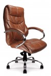 Office Chair Tan Leather Faced Sandown Executive Chair DPA617KTAG/TN by Eliza Tinsley - enlarged view