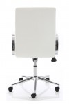 Office Chairs White Bonded Leather Ezra Executive Chair EX000189 by Dynamic - enlarged view