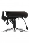 Office Chairs Black Chiro Medium Back Fabric Operator Chair OP000247 by Dynamic - enlarged view