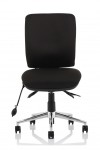 Office Chairs Black Chiro Medium Back Fabric Operator Chair OP000247 by Dynamic - enlarged view