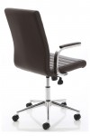 Office Chairs Brown Bonded Leather Ezra Executive Chair EX000190 by Dynamic - enlarged view