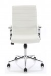 Office Chairs White Bonded Leather Ezra Executive Chair EX000189 by Dynamic - enlarged view