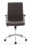 Office Chairs Brown Bonded Leather Ezra Executive Chair EX000190 by Dynamic - enlarged view