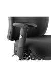 Office Chairs Black Chiro Medium Back Fabric Operator Chair OP000010 by Dynamic - enlarged view