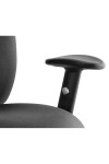 Office Chairs Black Chiro Medium Back Fabric Operator Chair OP000010 by Dynamic - enlarged view