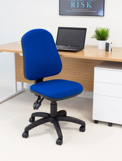 Office Chairs Blue Calypso 2 Operator Chair CH2800RB LITE001 by TC Office