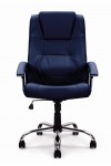 Office Chair Blue Leather Westminster Executive Chair DPA2008ATG/LBL by Eliza Tinsley - enlarged view