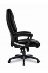 Office Chair Black Leather Effect Titan Executive Chair BCP/G344/BK by Eliza Tinsley - enlarged view