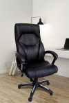 Wellington High Back Executive Office Chair Black BCP/T102/BK - enlarged view