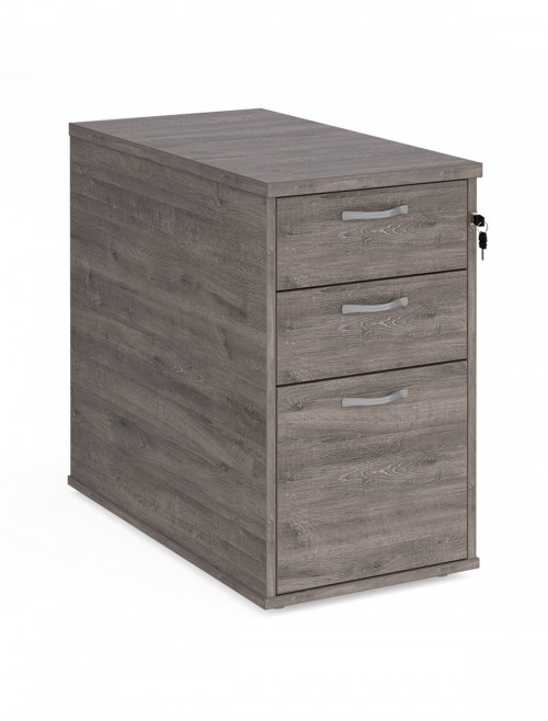 Desk High Pedestal - 800mm Deep 3 Drawer Pedestal R25DH8 by Dams - enlarged view