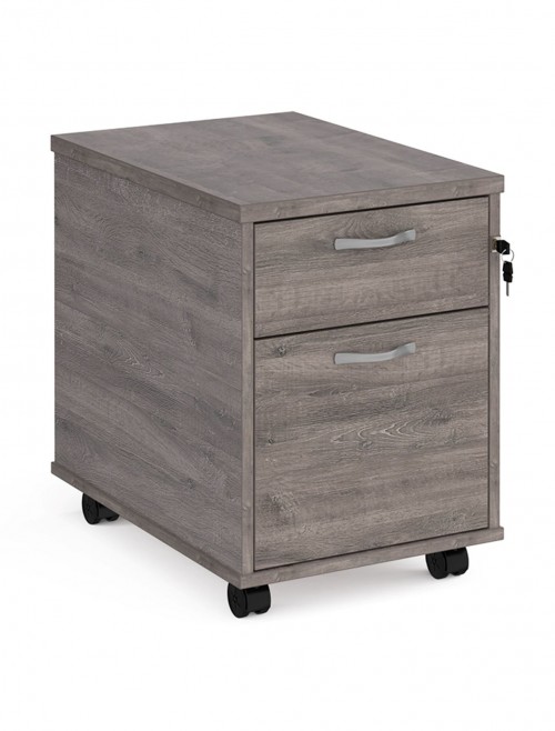 Office Storage 2 Drawer Mobile Pedestal R2M by Dams - enlarged view