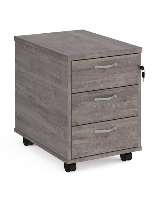 Office Storage 3 Drawer Mobile Pedestal R3M by Dams - enlarged view