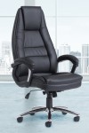 Office Chairs - Dams Noble Black Faux Leather Managers Chair NBO300T1 - enlarged view