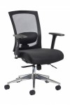 Mesh Office Chair Black Gemini Task Operators Chair GEM301K2 by Dams - enlarged view