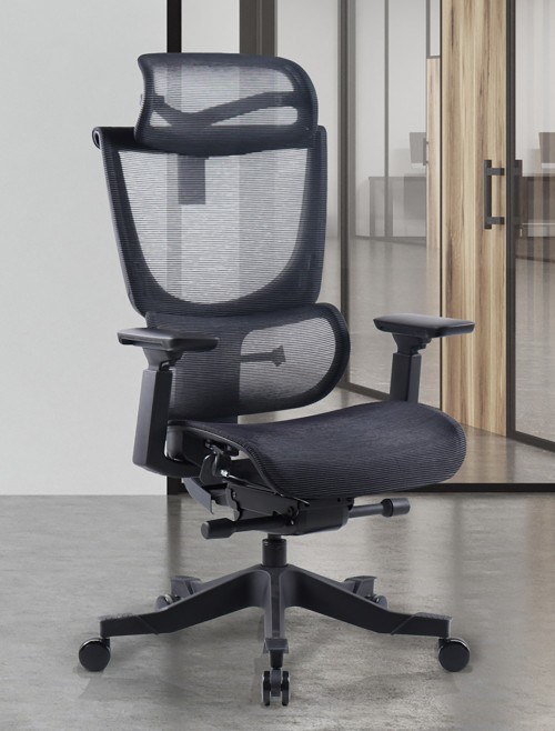 Mesh Office Chair Black Elise Operator Chair ELS300K2-K by Dams