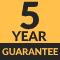 5 Year Guarantee