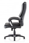 Bonded Leather Office Chair Black Dakota Executive Chair EX000250 by Dynamic - enlarged view