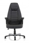 Bonded Leather Office Chair Black Metropolis Executive Chair EX000230 by Dynamic - enlarged view