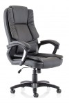 Bonded Leather Office Chair Black Dakota Executive Chair EX000250 by Dynamic - enlarged view