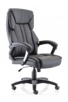 Bonded Leather Office Chair Black Stratford Executive Chair EX000251 by Dynamic - enlarged view