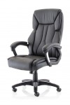 Bonded Leather Office Chair Black Stratford Executive Chair EX000251 by Dynamic - enlarged view