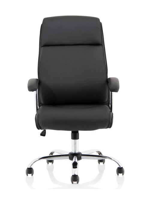 Bonded Leather Office Chair Black Hatley Executive Chair EX000445 by Dynamic - enlarged view