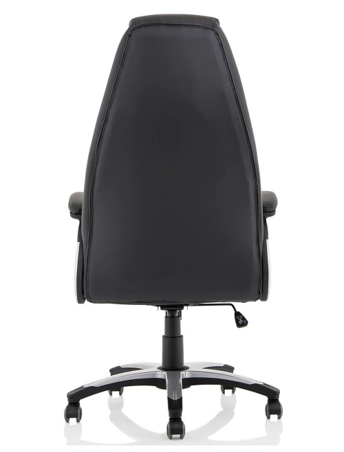 Bonded Leather Office Chair Black Metropolis Executive Chair EX000230 by Dynamic - enlarged view