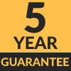 5 Year Guarantee