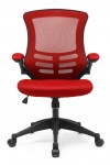Mesh Office Chair Red Luna Computer Chair BCM/L1302/RD by Eliza Tinsley - enlarged view