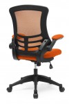 Mesh Office Chair Orange Luna Computer Chair BCM/L1302/OG by Eliza Tinsley - enlarged view