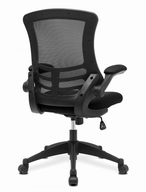 Mesh Office Chair Black Luna Computer Chair BCM/L1302/BK by Eliza Tinsley - enlarged view